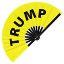 Trump Foldable Large Handheld Fan