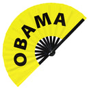 Obama Bamboo Hand Fan