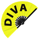 Diva Bamboo Hand Fan