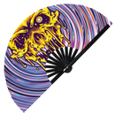 Zombie bamboo hand fan