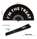 I'm The Treat Bamboo Hand Fan