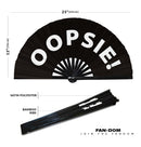 Oopsie Bamboo Hand Fan