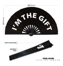 I'm The Gift Bamboo Hand Fan