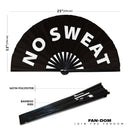 No sweat Bamboo Hand Fan