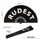 Rudest Bamboo Hand Fan