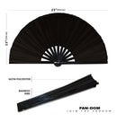 Plain Color Bamboo Hand Fan