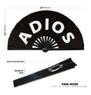 Adios Bamboo Hand Fan