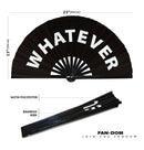 Whatever Bamboo foldable Hand Fan