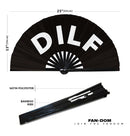 DILF Bamboo Hand Fan