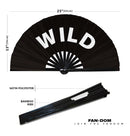 Wild Bamboo hand fan