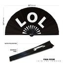 LOL Bamboo Hand Fan