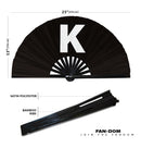 K Bamboo Hand Fan