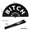 Bitch Bamboo hand fan