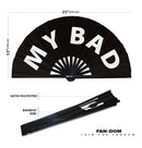 My bad Bamboo Hand Fan