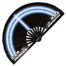 Light Fan Saber Costume Bamboo Hand Fan