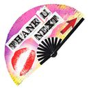 Thank U Next Bamboo Hand Fan