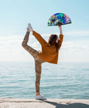 Tiger Bamboo Hand Fan