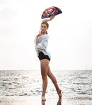 Lips Sexy Bamboo Hand Fan