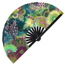 Coral Reef Bamboo Hand Fan