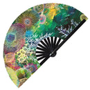 Coral Reef Bamboo Hand Fan