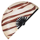 Donut Bamboo Hand Fan