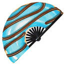 Donut Bamboo Hand Fan
