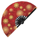 Chinese Flower Bamboo hand fan