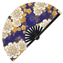 Chinese Flower Bamboo hand fan