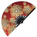 Chinese Flower Bamboo hand fan