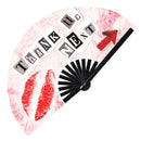 Thank U Next Bamboo Hand Fan