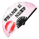 Thank U Next Bamboo Hand Fan