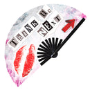 Thank U Next Bamboo Hand Fan