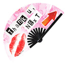 Thank U Next Bamboo Hand Fan