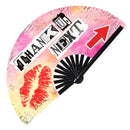 Thank U Next Bamboo Hand Fan
