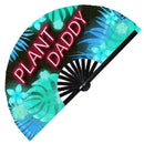 Plant Daddy Bamboo Hand Fan