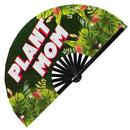 Plant Mom Bamboo Hand Fan