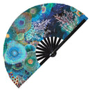 Coral Reef Bamboo Hand Fan
