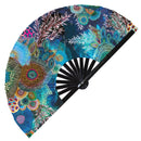 Coral Reef Bamboo Hand Fan