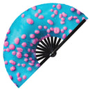 Donut Bamboo Hand Fan