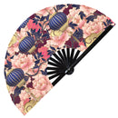 Chinese Flower Bamboo hand fan