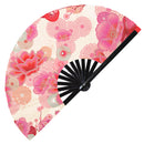 Chinese Flower Bamboo hand fan