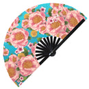 Chinese Flower Bamboo hand fan