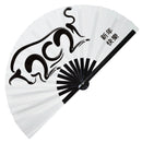 2021 Chinese New Year Of The Ox Bamboo Hand Fan