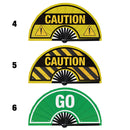 Road Signs Bamboo Hand Fan