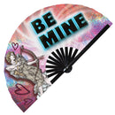 Be Mine Valentines Bamboo hand fan