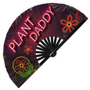 Plant Daddy Bamboo Hand Fan