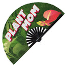 Plant Mom Bamboo Hand Fan