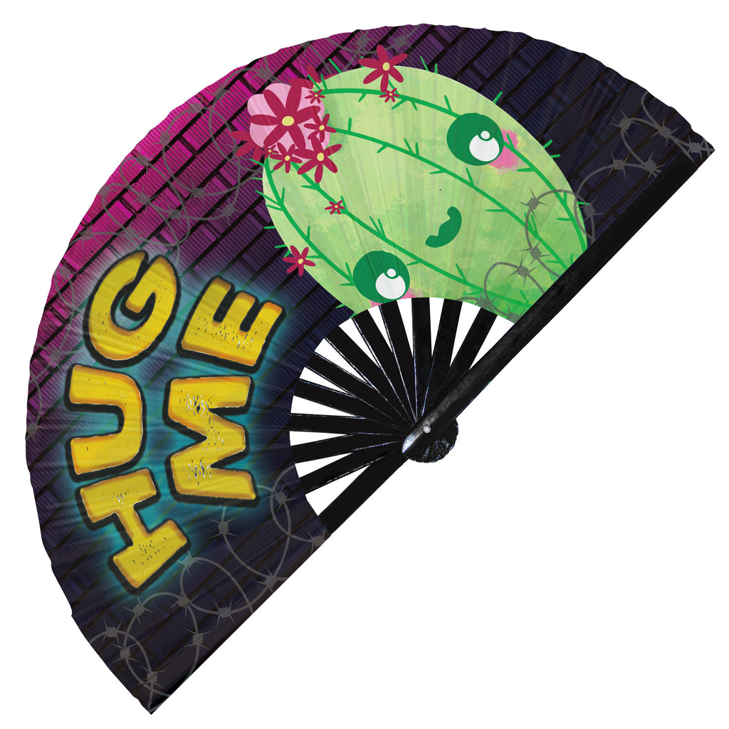 Hug Fan Hug Me Bamboo Hand Fan