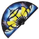 Butterfly Wing Bamboo hand fan