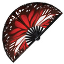 Butterfly Wing Bamboo hand fan